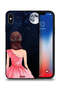 Apple iPhone XS Protective Case Girl And Moon Art