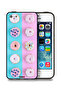 غطاء حماية لجهاز Apple iPhone 5/5s/SE بتصميم هيذر دوناتس