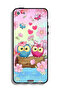 غطاء حماية لجهاز Apple iPhone 5/5s/SE برسومات بومة لطيفة - 2