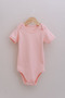 Short Sleeve Baby Body - Pureline Series - Pink
