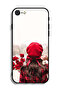 جراب حماية لهاتف Apple iPhone SE (2022) يحمل زهورًا - 2