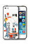غطاء حماية لجهاز Apple iPhone 5/5s/SE - ملصق باريسي