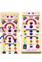 Pink Robot Busy Board for Toddlers – Montessori Sensory Toy for Kids 3+ - 3