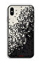غطاء حماية لجهاز Apple iPhone XS Max بنمط مثلث فني رقمي - 2