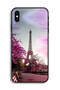 غطاء حماية لجهاز Apple iPhone XS بتصميم برج إيفل - 2