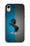 جراب حماية لجهاز Apple iPhone XR بتصميم فن الحصان - 2