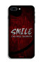 Apple iPhone 8 Plus Protective Case Smile Its Free Therapy - 2