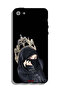 غطاء حماية لهاتف Apple iPhone 5/5s/SE بتصميم Queen Girl - 2