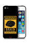 جراب حماية لجهاز Apple iPhone 5/5s/SE تحذير: نشاط الدماغ مرتفع