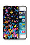 غطاء حماية لأجهزة iPhone 5/5s/SE من Apple بنقشة فراشات ملونة