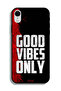 جراب حماية لجهاز Apple iPhone XR - Good Vibes Only - 2