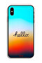 غطاء حماية لجهاز Apple iPhone XS Max - مرحباً - 2