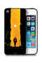 غطاء حماية لجهاز Apple iPhone 5/5s/SE بتصميم جوكر، عمل فني رقمي تجريدي
