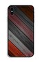 غطاء حماية لجهاز Apple iPhone XS بنمط خشبي ملون - 2