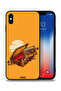 غطاء حماية لجهاز Apple iPhone XS Max بتصميم شريط كاسيت وشريط لاصق