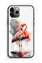 غطاء حماية لجهاز Apple iPhone 11 Pro Max برسومات ألوان مائية استوائية - 2