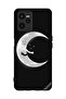 غطاء حماية لهاتف Realme C35 عناق القمر والسماء المظلمة