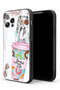 غطاء حماية لجهاز Apple iPhone 11 Pro Max - Donut Worry Girl