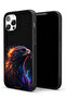 غطاء حماية لجهاز Apple iPhone 11 Pro Max بتصميم فن النسر