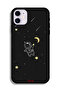 جراب حماية لجهاز Apple iPhone 12 بمشبك فني لرائد فضاء - 2