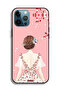 جراب حماية لجهاز Apple iPhone 12 Pro Max بتصميم فتاة واقفة - 2