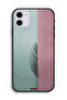 Apple iPhone 11 Protective Case Half Leaves - 2