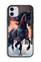 جراب حماية لجهاز Apple iPhone 12 Horse HD - 2
