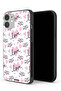 جراب حماية لجهاز Apple iPhone 12 بنمط فني للحب والقلب