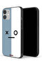 غطاء حماية لجهاز Apple iPhone 12 بأيقونات الوجه