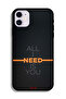 جراب حماية لجهاز Apple iPhone 12 كل ما أحتاجه هو أنت - 2