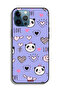 غطاء حماية لجهاز Apple iPhone 12 Pro Max بتصميم Love And Panda Doodle - 2