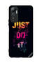 غطاء حماية لهاتف Infinix Hot 20 Just Do It