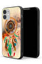 Apple iPhone 11 Protective Case Mandala Hanging Feathers