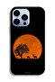 Apple iPhone 13 Pro Protective Case Evening Moon Art - 2