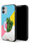 Apple iPhone 11 Protective Case Leaves Abstract Pattern