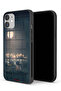 غطاء حماية لجهاز Apple iPhone 12 مع صورة فنية للقمر