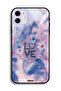 جراب حماية لجهاز Apple iPhone 12 بتصميم خاتم زهور الحب - 2