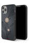 جراب حماية لجهاز Apple iPhone 12 Pro Max بتصميم زهور ماسية