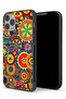 جراب حماية لجهاز Apple iPhone 12 Pro Max بنمط ماندالا ملون