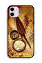 جراب حماية لجهاز Apple iPhone 12 بتصميم بوصلة عتيقة - 2
