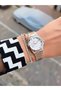 Steel Cord Women's Wristwatch 3 Atm Waterproof with 2 Years Warranty Mechanism - 7