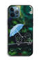 جراب حماية لهاتف Apple iPhone 12 Pro Max بتصميم زوجين من الفن التجريدي - 2