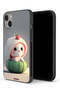 جراب حماية لجهاز Apple iPhone 13 mini على شكل أرنب صغير لطيف