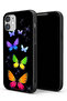 Apple iPhone 11 Protective Case Colorful Butterflies