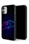 جراب حماية لجهاز Apple iPhone 12 بتصميم يد تلامس القلب