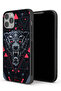 جراب حماية لجهاز Apple iPhone 12 Pro Max بتصميم الذئب المتمايل