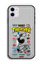 غطاء حماية لجهاز Apple iPhone 12 ملصق Thrasher - 2