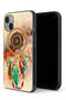جراب حماية لجهاز Apple iPhone 13 mini بتصميم ماندالا وريش معلق