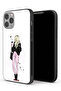 جراب حماية لجهاز Apple iPhone 12 Pro Max، فتاة تحمل فن فنجان القهوة