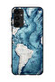 Protective Case Cover For Samsung Galaxy A14 5G Map Art
